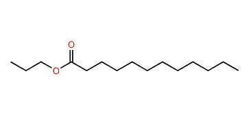 Propyl dodecanoate